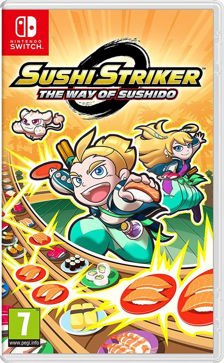Sushi Striker: The Way of Sushido (Switch) - Der Packshot