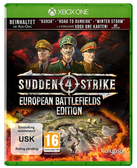 Sudden Strike 4 European Battlefields Edition (Xbox One) - Der Packshot