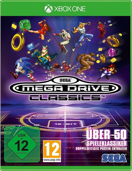 SEGA Mega Drive Classics - Der Packshot