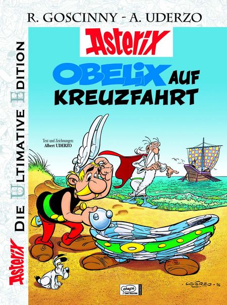 Asterix - Die ultimative Edition 30: Obelix auf Kreuzfahrt - Das Cover