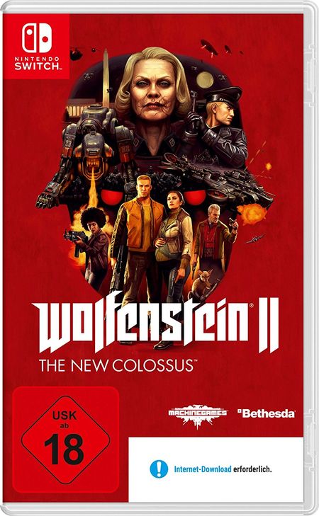 Wolfenstein II: The New Colossus (Switch) - Der Packshot