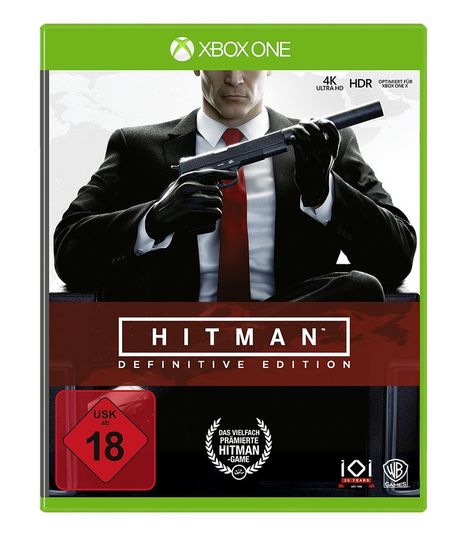 HITMAN: DEFINITIVE EDITION (Xbox One) - Der Packshot
