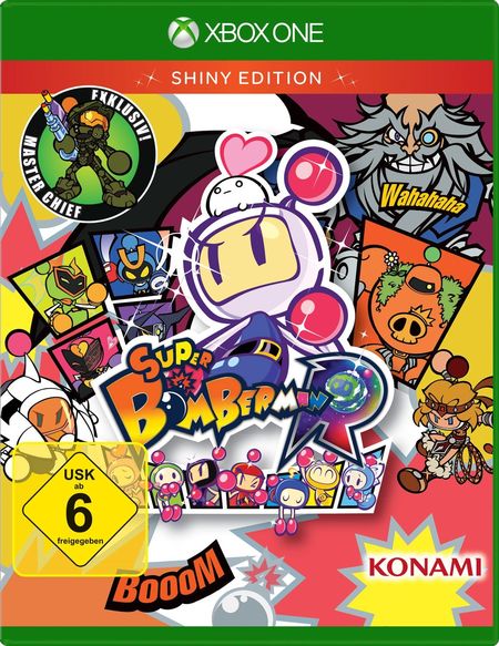 Super Bomberman R - Shiny Edition (Xbox One) - Der Packshot