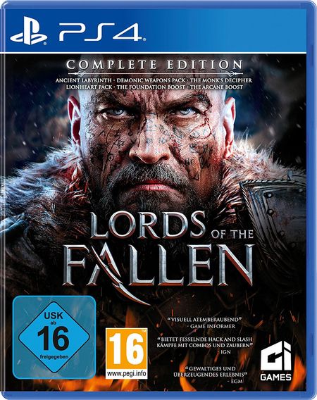 Lords of the Fallen Complete Edition (PS4) - Der Packshot