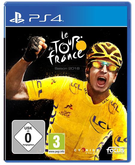Tour de France 2018 (PS4) - Der Packshot