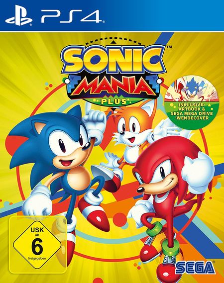 Sonic Mania Plus (PS4) - Der Packshot