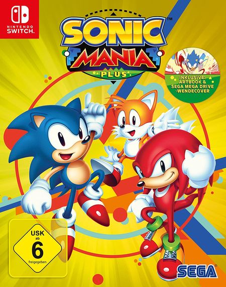Sonic Mania Plus (Switch) - Der Packshot