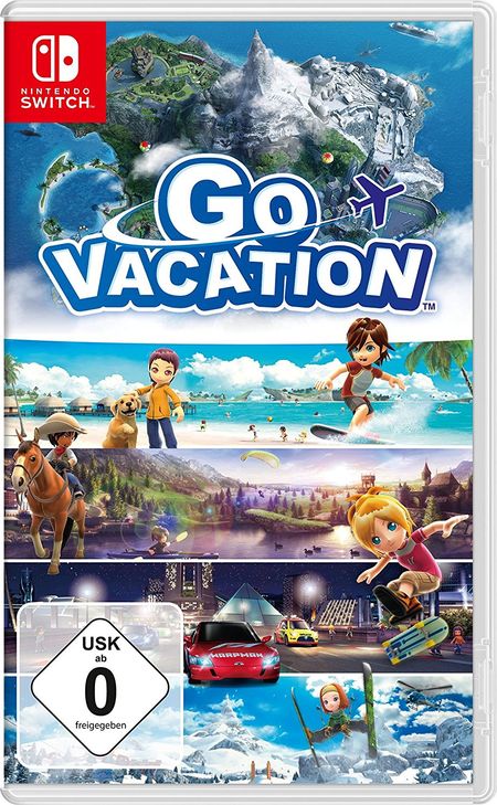 Go Vacation (Switch) - Der Packshot