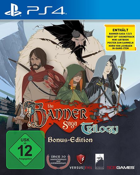 The Banner Saga Trilogy (PS4) - Der Packshot