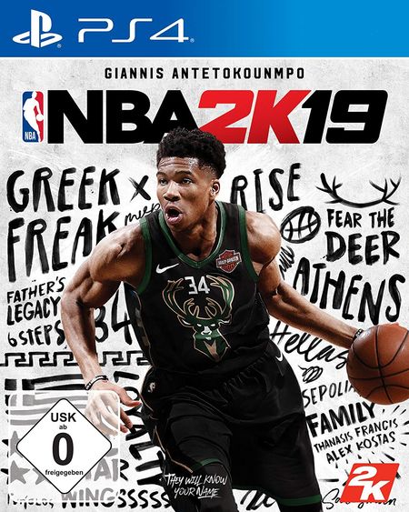 NBA 2K19 (PS4) - Der Packshot