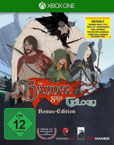 The Banner Saga Trilogy (Xbox One) - Der Packshot