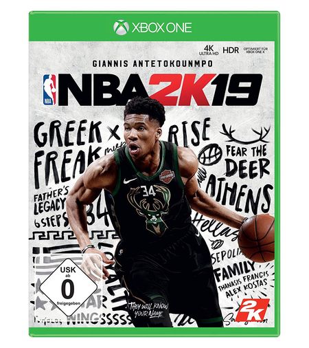 NBA 2K19 (Xbox One) - Der Packshot
