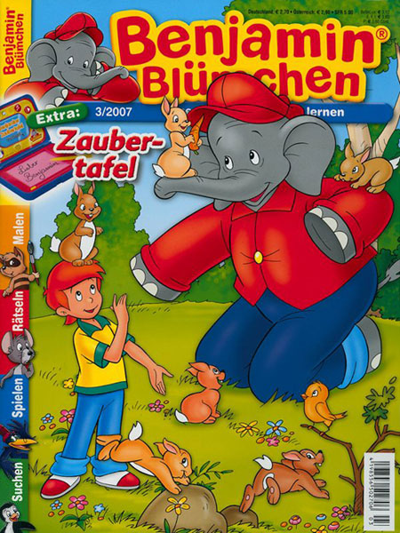 Benjamin Blümchen 3/2007 - Das Cover