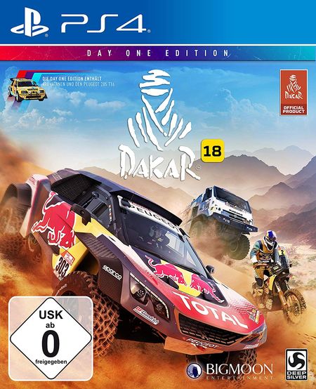 Dakar 18 (PS4) - Der Packshot