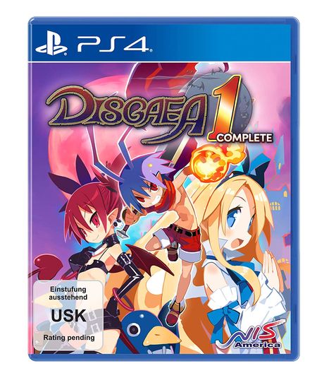 Disgaea 1 Complete (PS4) - Der Packshot