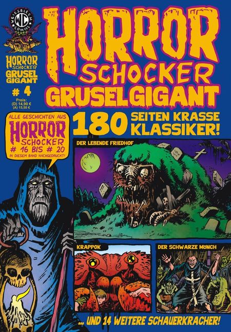 Horrorschocker Gruselgigant 4 - Das Cover