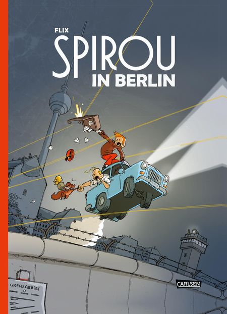 Spirou in Berlin - Das Cover