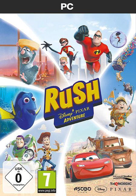 Rush: A Disney-Pixar Adventure (PC) - Der Packshot