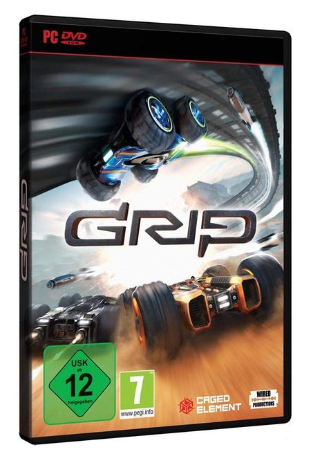 GRIP: Combat Racing (PC) - Der Packshot