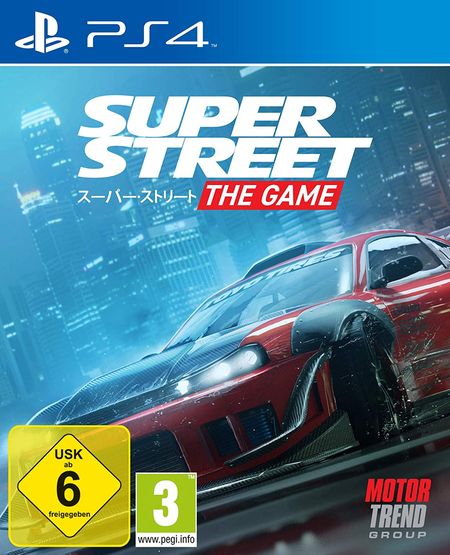 Super Street the Game (PS4) - Der Packshot