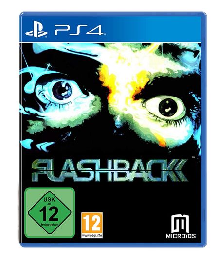 Flashback 25th Anniversary (PS4) - Der Packshot