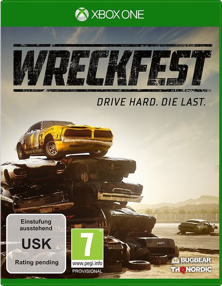 Wreckfest (Xbox One) - Der Packshot