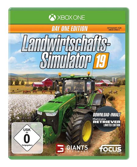 Landwirtschafts-Simulator 19 (Xbox One) - Der Packshot