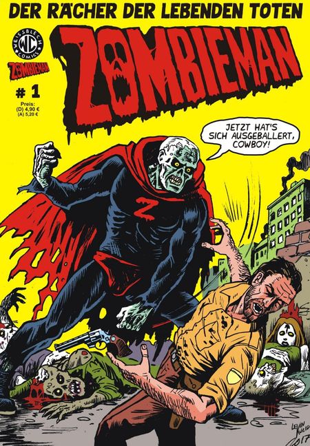 Zombieman 1 - Das Cover