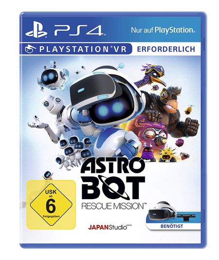 Astro Bot Rescue Mission (PS4) - Der Packshot