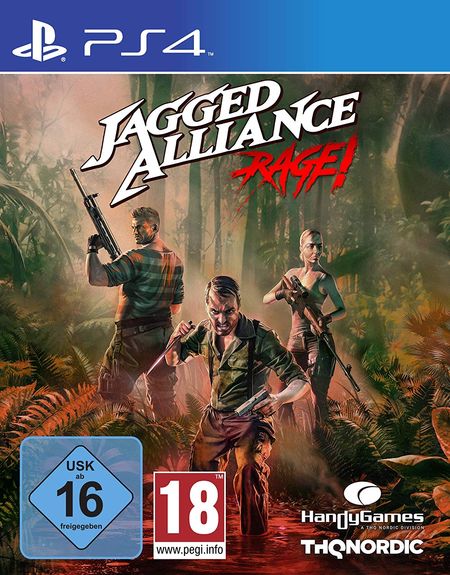 Jagged Alliance: Rage! (PS4) - Der Packshot