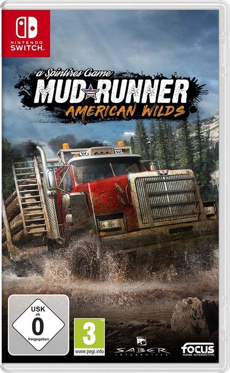 Spintires: Mudrunner American Wilds Edition (Switch) - Der Packshot