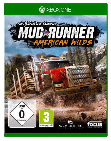 Spintires: Mudrunner American Wilds Edition (Xbox One) - Der Packshot
