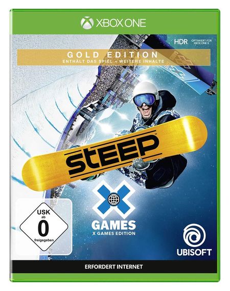 Steep X Games Gold Edition (Xbox One) - Der Packshot