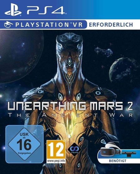 Unearthing Mars 2 (PS4) - Der Packshot