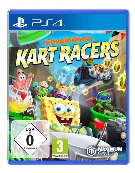 Nickelodeon Kart Racers (PS4) - Der Packshot