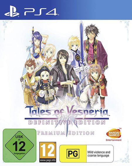 Tales of Vesperia: Definitive Edition (PS4) - Der Packshot