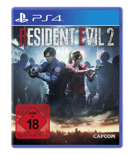 Resident Evil 2 (Ps4) - Der Packshot