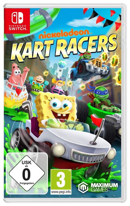 Nickelodeon Kart Racers (Switch) - Der Packshot