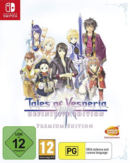 Tales of Vesperia: Definitive Edition (Switch) - Der Packshot