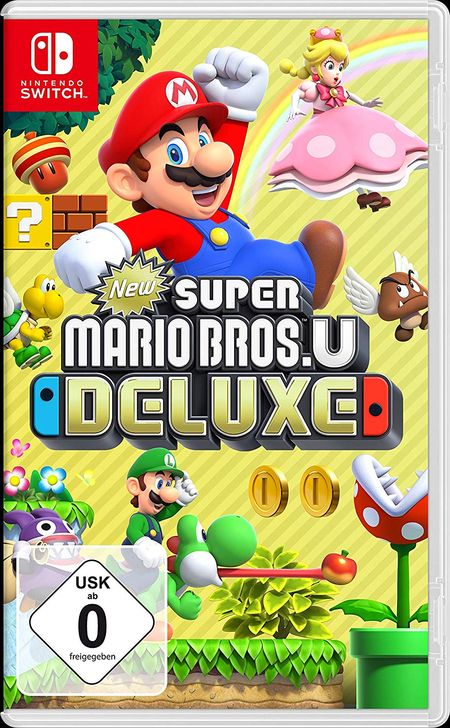 New Super Mario Bros. U Deluxe (Switch) - Der Packshot
