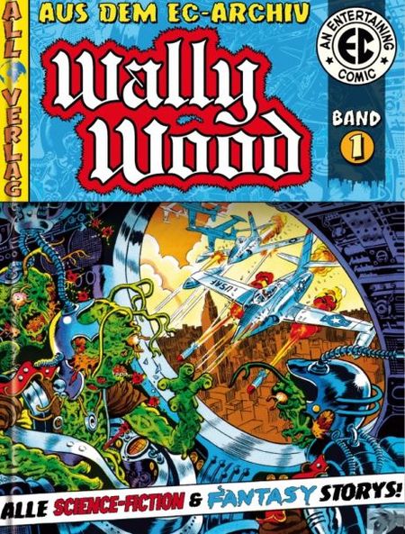 EC Archiv Wally Wood  – Gesamtausgabe 1 - Das Cover