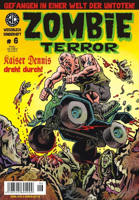 Weißblech Sonderheft 6 – Zombie Terror - Das Cover