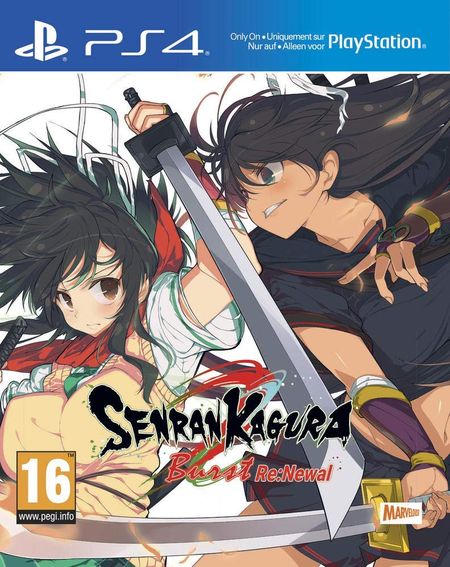 Senran Kagura Burst Re:Newal (PS4) - Der Packshot