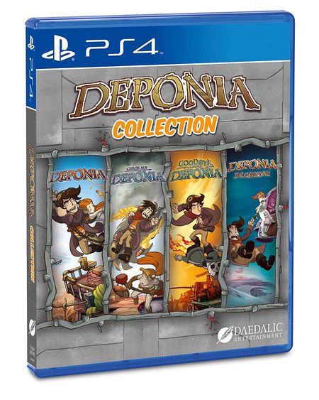 Deponia Collection (PS4) - Der Packshot