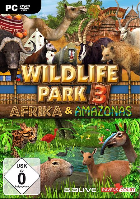 Wildlife Park 3: Afrika & Amazonas (PC) - Der Packshot