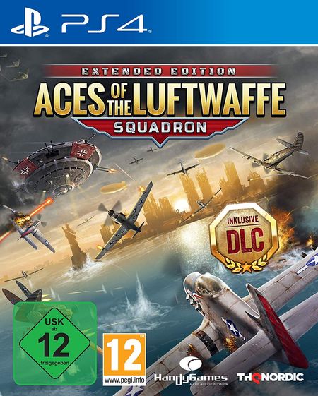 Aces of the Luftwaffe - Squadron Edition (PS4) - Der Packshot