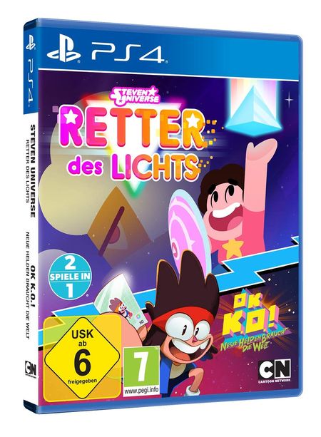 Steven Universe - Retter des Lichts (PS4) - Der Packshot