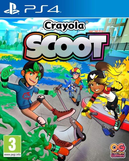 Crayola Scoot (PS4) - Der Packshot