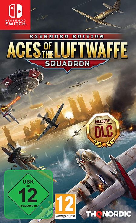 Aces of the Luftwaffe - Squadron Edition (Switch) - Der Packshot