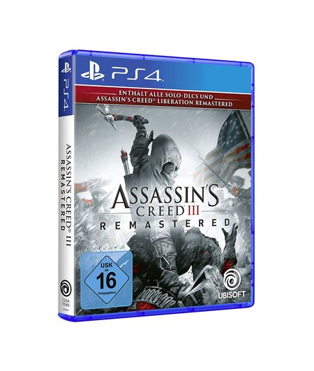Assassin's Creed 3 Remastered (PS4) - Der Packshot